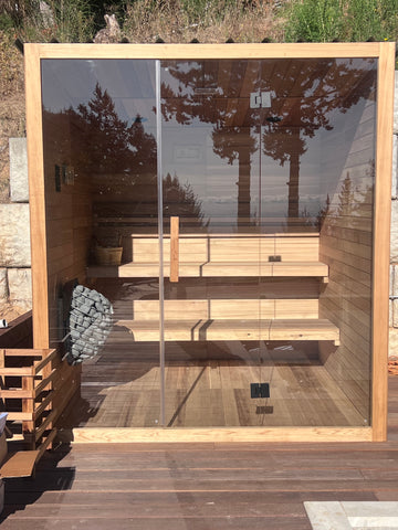 Tahoe 4-5 Person Outdoor Cedar Sauna