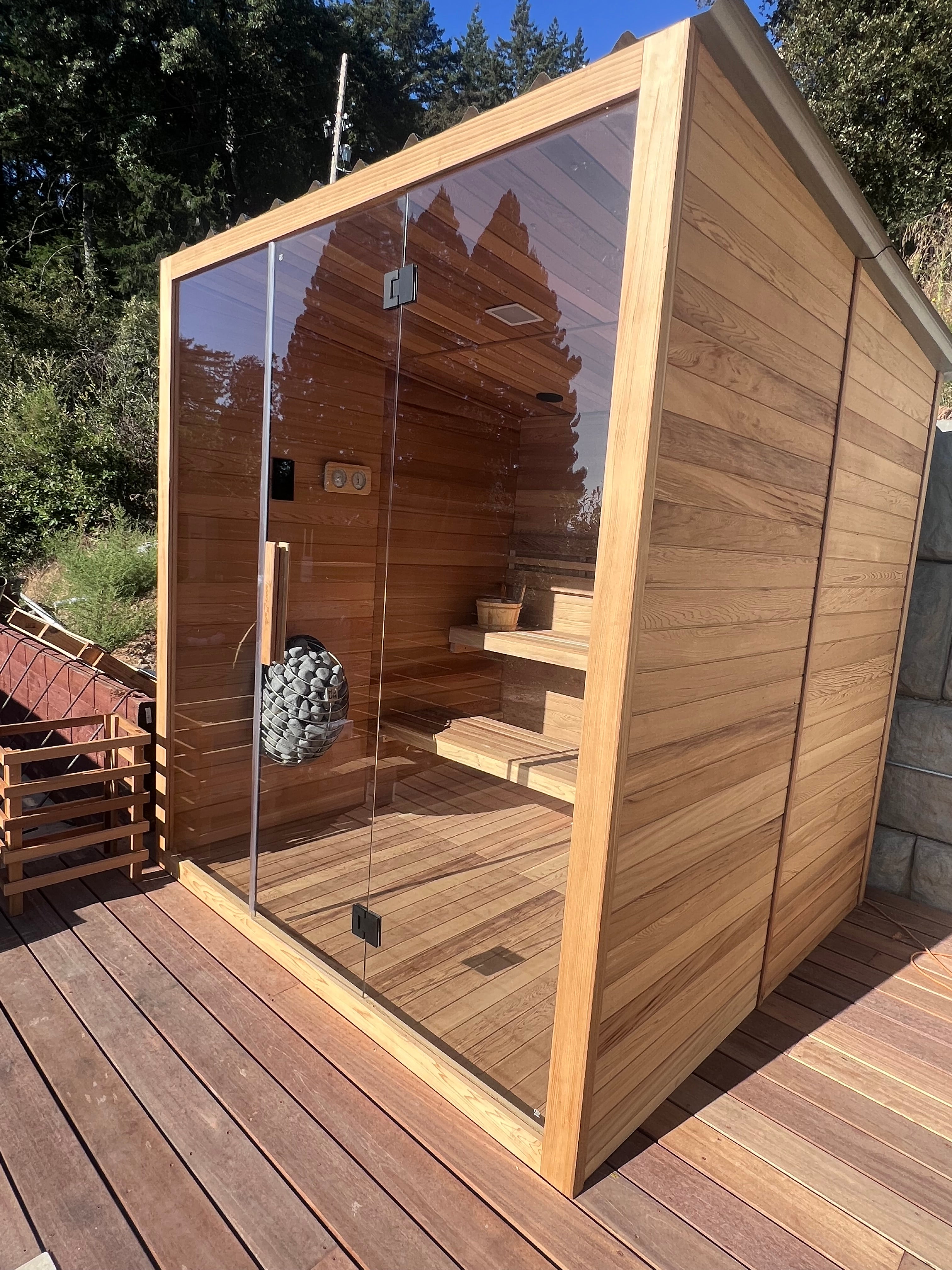 Tahoe 4-5 Person Outdoor Cedar Sauna