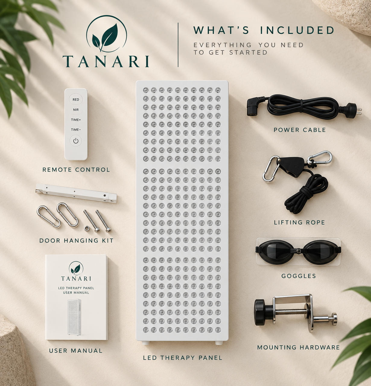 Tanari Red Light + Near Infrared Light Panel - Large